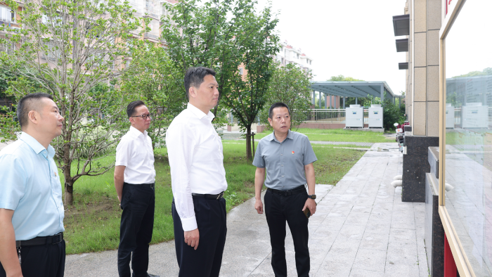 姜冬冬調(diào)研指導黨建引領(lǐng)基層治理重點社區(qū)